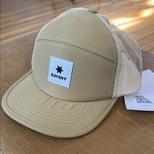 SAYSKY Hybrid Trucker Running Hat - Modern Cooling Fitted